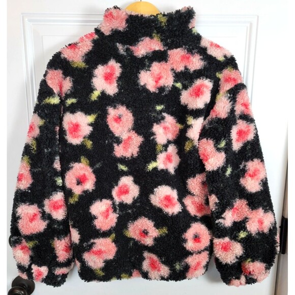 Sandy Liang x Target Floral Sherpa 1/4 Zip Jacket Size XS - Picture 5 of 5